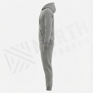 Survêtement en velours de haute qualité personnalisé pour hommes, vêtements de sport en velours, survêtement en molleton de luxe pour hommes, survêtements pour hommes - Product Image 3