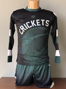 Maillots de cricket personnalisés en gros, nouveaux designs par sublimation, uniformes de cricket confortables pour équipes sportives - Product Image 3