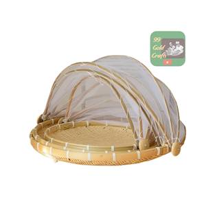 Cesta de Bambú Rústica Hecha a Mano, Venta Directa de Fábrica, Precio Económico al por Mayor para el Mercado Australiano - Product Image 1