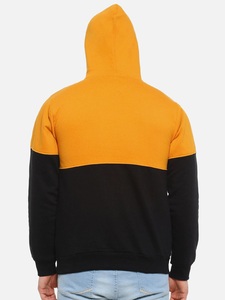 Sudadera con Capucha para Hombre, Diseño Color Block, Corte Regular, Informal, Tejido de Algodón, para Otoño - Product Image 3