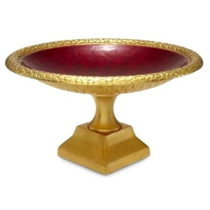 Los tazones de lujo para servir comida, de diseño único, de metal de calidad superior, chapados en oro y plata brillante, de alta gama y muy demandados. - Product Image 6