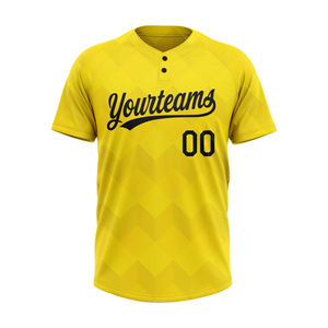 Maillots de baseball et softball personnalisés respirants à manches courtes pour équipes unisexes – Options de personnalisation du logo et du nom de l'équipe - Product Image 2