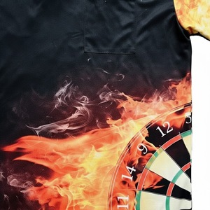 Camisetas Polo de Dardos con Diseño de Moda, Sublimadas, de Poliéster Estampado, con Cierre - Product Image 5