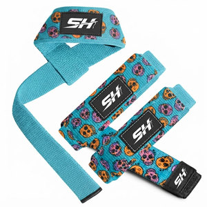 Heavy Duty Gym Lifting Straps Lightweight Smooth Texture Wrist Protection Deadlifts Weightlifting Functional <b>Training</b> Use Straps - Product Image 1