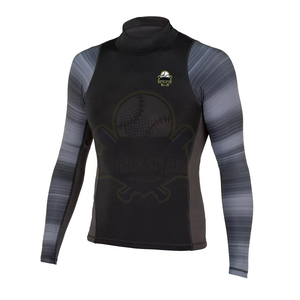 <b>Custom</b> Sublimation <b>Design</b> Men Rash Guard Long Sleeve <b>Compression</b> Fitness <b>Shirt</b> Quick Dry Gym Sportswear Supplier - Product Image 1