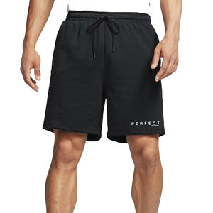 Shorts de sport décontractés pour homme, logo imprimé sur le devant, 100% coton, respirant, coupe-vent, haute qualité - Product Image 1