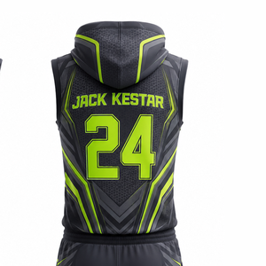Commandez des uniformes personnalisés pour le football 7 contre 7 et le flag football |   Maillots entièrement sublimés pour les équipes de ligue et de club, légers et haute performance pour le sport - Product Image 3