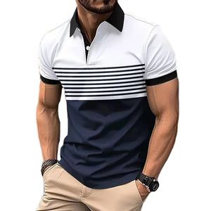 Spring Autumn Fashion Round Neck <b>Long</b> Sleeve Solid Blocking T-Shirts Men's Clothing Korean Button Loose Casual All-<b>match</b> Tops - Product Image 1