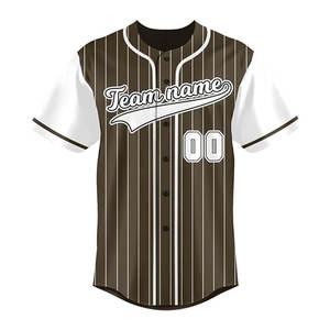 Camiseta de Béisbol Personalizada de Alta Demanda, Camisetas de Béisbol Cosidas Personalizadas, Uniforme Deportivo para Hombres, Mujeres y Niños - Product Image 3