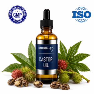 Aceite de Ricino Puro Prensado en Frío, Aceite Portador para el Crecimiento del Cabello, Cuidado de la Piel, Masajes, Aceite Botánico Ricinoleo Premium Natural, Extracto de Belleza - Product Image 5