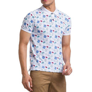 เสื้อโปโลผู้ชายผ้าฝ้าย 100% แขนสั้น สวมใส่สบาย ระบายอากาศได้ดี เหมาะสำหรับตีกอล์ฟ ทรงปกติ คุณภาพพรีเมียม ขายส่ง - Product Image 6