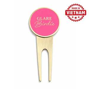 Herramienta de Golf Personalizada con Incrustaciones de Gemas, Marca Signature, Chapada en Oro, Resistente al Agua, Regalo para Mujeres y Chicas - Product Image 1