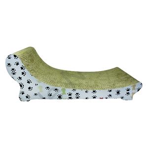 Gratte-chat en carton ondulé écologique jouet de jeu nouveau design chat griffoir avec balle encourage l'exercice divertissement - Product Image 1