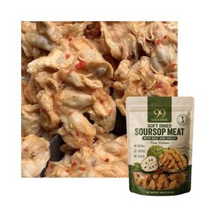 VIETNAM CHILY SOURSOP MEAT <b>DRIED</b> BY AD PROCESSING SOFT CHEWY SOURSOP SNACK WITH SPICY AND SALTY TASTE APPEALING BY ONE BITE - Product Image 3