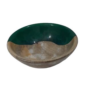 Bol en bois de couleur naturelle le plus unique entièrement décoré avec des utilisations multi-types pour la cuisine à domicile et les fêtes à bas prix - Product Image 1