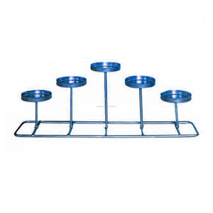 Tea Light Holder <b>Pink</b> Finished Metal Sample Available Holiday Decorative European Print Handmade Wedding Decor - Product Image 4