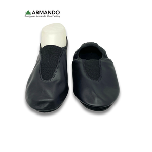 รองเท้ากีฬายิมนาสติก หนังแท้ สวมใส่ง่าย ให้ความสมดุลและความยืดหยุ่น รองรับแรงกระแทกและยึดเกาะได้ดี สำหรับนักกีฬาที่ต้องการการเคลื่อนไหวแบบไดนามิก - สำหรับผู้ใหญ่ - Product Image 1