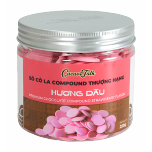 Botones de Chocolate con Fresa, Producto de Venta Directa de Fábrica, Envío Global, Servicio HALAL OEM/ODM, Ingredientes para Repostería - Product Image 1