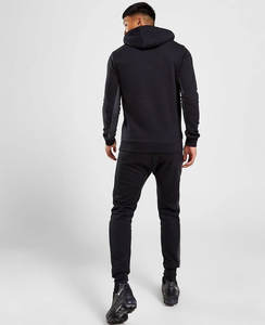 Vêtements de sport personnalisés en coton respirant pour hommes Taille XL Ensemble respirant avec logo Hoodies Private Label Jogging Survêtements Survêtements - Product Image 3