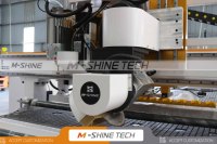 Routeur CNC à broche multifonction de grande taille, nouveau design, pour la production en série de pièces de meubles (2137)