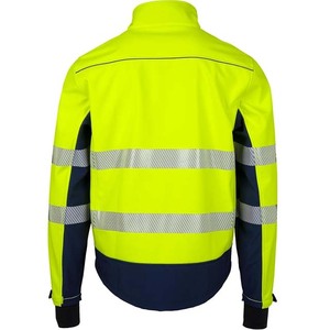 Hi Vis Reflective ANSI Class 1 <b>LED</b> Flash Waterproof Safety Workwear Jacket for Men Women - Product Image 2