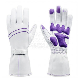 Custom Winter Kart Racing <b>Gloves</b> for <b>Drivers</b> Breathable Long Cuff Stretch Fabric Waterproof Lightweight Durable Grip Palm Modern - Product Image 6