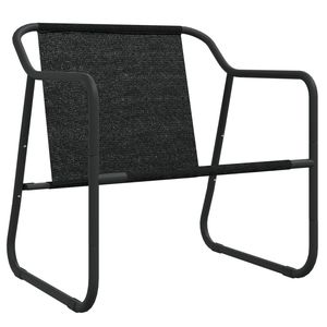 Ensemble de salon de patio 3 pièces en acier anthracite avec coussins ensembles de jardin - Product Image 6