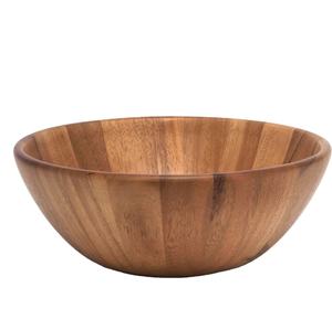 Bol de service en bois durable, plateau en bois massif naturel pour la cuisine, table à manger, utilisation pour la cuisine, table à manger - Product Image 3