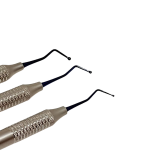 Kit de Levantamiento de Seno para Implantes Dentales, Instrumentos Quirúrgicos de Acero Inoxidable con Empuñadura Moleteada Plateada para Injerto Óseo, para Clínicas Profesionales - Product Image 3