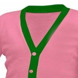 เสื้อคาร์ดิแกนไหมพรมคอวีสีพื้นทรงเข้ารูปสำหรับผู้หญิง ดีไซน์ทันสมัย ปิดกระดุมแบบปกปิด ผลิตจากผ้าขนสัตว์/อะคริลิก เหมาะสำหรับฤดูหนาว ป้องกันการเกิดขุย - Product Image 5