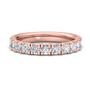 Anillo clásico de oro rosa, oro blanco y oro amarillo con diamante de corte cojín certificado por IGI, anillo de compromiso para mujer. - Product Image 6