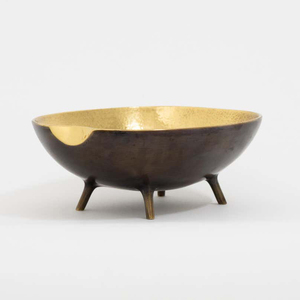 Frutero de Pedestal Plateado de Lujo, Centro de Mesa de Metal Hecho a Mano, Acabado Níquel Champán Premium, para Decoración de Hoteles y Hogares - Product Image 3