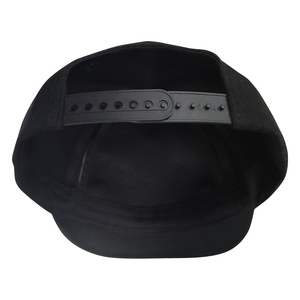 Casquette de camionneur unisexe sportive avec boucle métallique, design color block personnalisable, 100 % polyester et coton, 7 panneaux, pour occasions festives - Product Image 2