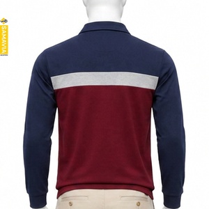 SAMAVIA – Chemise tricotée personnalisée unie pour homme, manches longues, coupe décontractée, en coton respirant, style hip-hop - Product Image 2