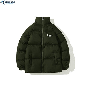 Insulated Eco-Friendly Waterproof Windproof Puffer Jacket Stand Anti-UV Protection Lightweight Warm 100% Polyester Streetwear - Product Image 4