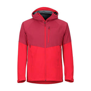 Chaqueta Softshell Roja de Fábrica OEM, Estilo Moderno, Chaqueta para Hombre, Resistente al Viento, Transpirable, para Trabajo al Aire Libre - Product Image 5