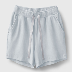 Pantalones Cortos de Algodón Gris para Hombre, con Cordón, Casuales, de Cintura Media, con Bolsillos, Transpirables, Tejidos, Precio al por Mayor - Product Image 2