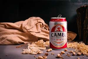 Cerveza Vietnamita Camel Extra Fuerte al por Mayor, 4.6%-5% Vol, Cerveza Premium de 330 ml *24 Latas, Cerveza Artesanal de Fábrica - Product Image 4