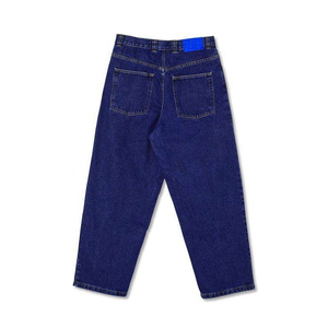 Pantalones Vaqueros Anchos Azul Oscuro para Hombre, Diseño Original, Nueva Colección, Estilo Baggy, para Jóvenes, Estilo Skate - Product Image 4