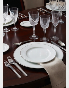 Ensemble de couverts en argent au design élégant, en acier inoxydable, accessoires de cuisine haut de gamme, vaisselle élégante - Product Image 5