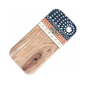 Natural Finish Wooden Chopping Board Rectangle <b>Shape</b> Reusable 1.3cm Thick Kitchenware - Product Image 1