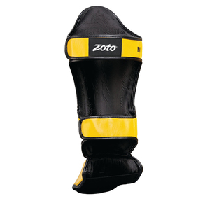 Protections de tibia en gel rembourrées en cuir premium pour la boxe, le Muay Thai et le kickboxing – Équipement de protection pour l'entraînement de boxe - Product Image 3