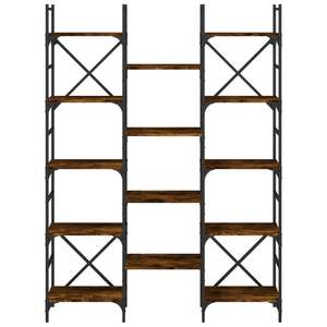 Estantería Grande de Madera de Roble Ahumado, Diseño Elegante para el Hogar y la Oficina - Product Image 5