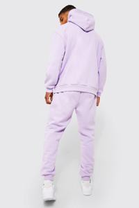 Conjuntos de deporte al aire libre para hombre, ropa deportiva para gimnasio, chándal de entrenamiento y trote, chándal de dos piezas con capucha - Product Image 6