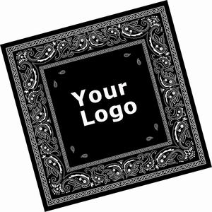 Pañuelo de algodón de alta calidad con diseño de Paisley, 23x23 pulgadas, suave, personalizado, para la cabeza, diseño de Paisley, pañuelo para vendedor, bufanda - Product Image 1