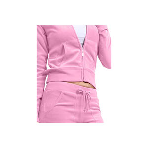 Conjunto Deportivo Informal de Invierno con Logotipo Personalizado OEM, Sudadera Corta con Capucha, Pantalones Deportivos Transpirables de 2 Piezas para Hombre - Product Image 5