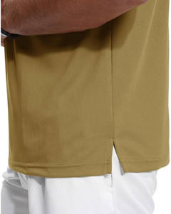 เสื้อยืดผู้ชายถักคุณภาพสูง ผ้าฝ้าย 100% ออกแบบเองได้ ขายส่ง ไซส์ใหญ่ ระบายอากาศได้ดี - Product Image 6