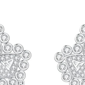 Pendientes de plata de ley Ivy para mujer, elegantes pendientes de lujo con diseño de hoja de hiedra en color verde y plateado, joyería de moda, regalo - Product Image 2