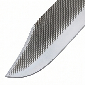 Couteau Bowie classique pour l'extérieur, construction en acier inoxydable, couteau utilitaire pour le camping et la randonnée, poignée confortable et étui. - Product Image 4