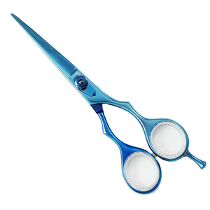 Ciseaux de coiffure de haute qualité pour barbier, 5,5 pouces, couleur titane, lames Supercut aiguisées - Product Image 2